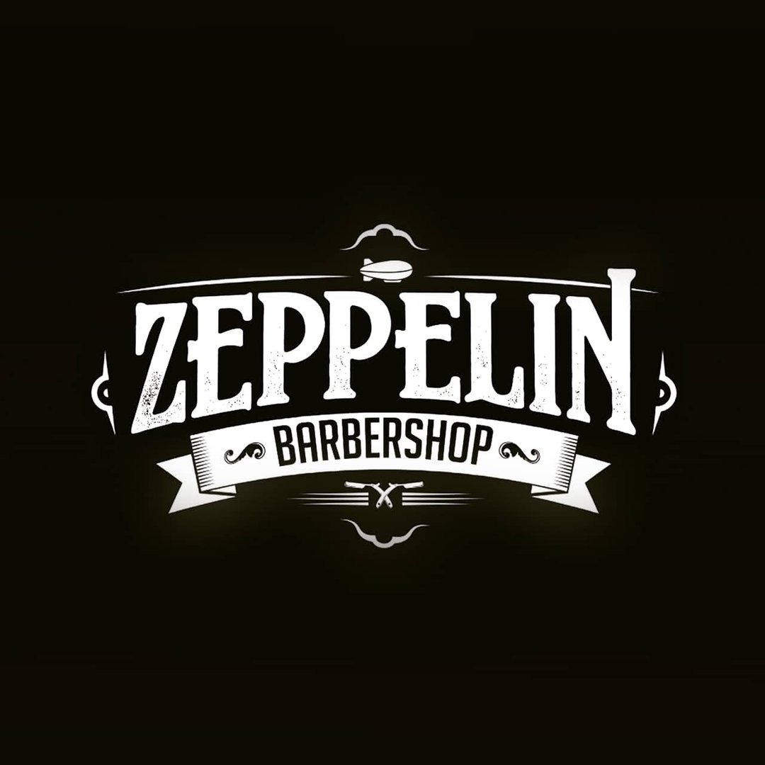 Logo da Zeppelin Barbershop